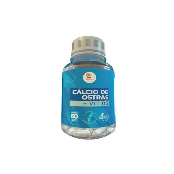 Cálcio De Ostra - 60 Caps 500Mg - Lider Vendas Imagem de Cálcio De Ostra - 60 Caps 500Mg