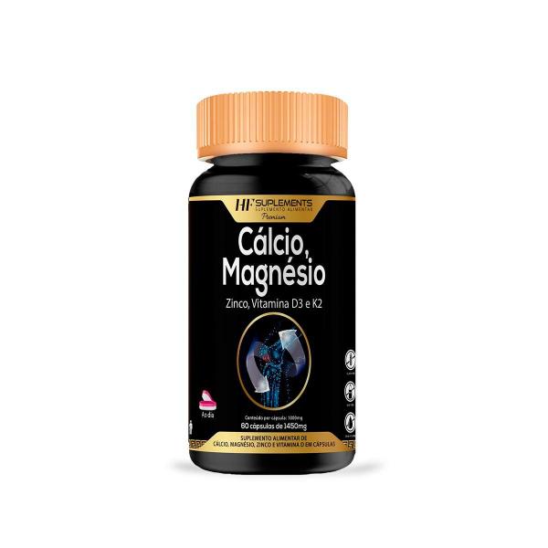 Imagem de Calcio Magnesio Zinco 1450Mg 60Caps Hf Suplementos