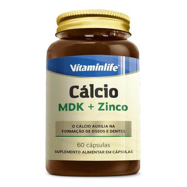 Imagem de Cálcio mdk + zinco com 60 cápsulas