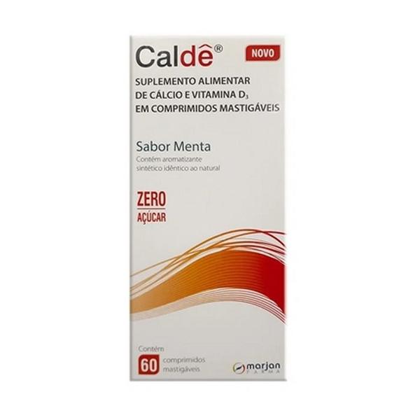 Imagem de Cálcio + Vitamina D Caldê Menta 60 comprimidos