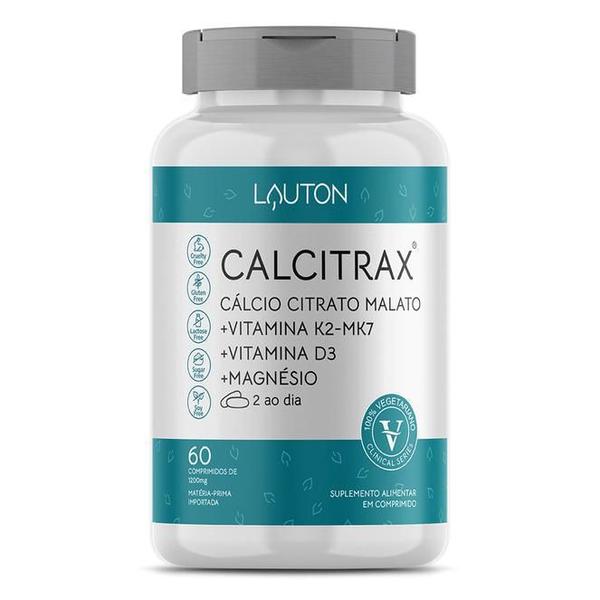 Imagem de Calcitrax Calcio Citrato Malato Com Vitaminas Premium Lauton