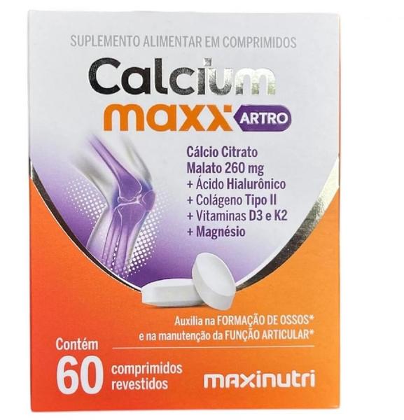 Imagem de Calcium Maxx Artro (60 comp) - MaxiNutri