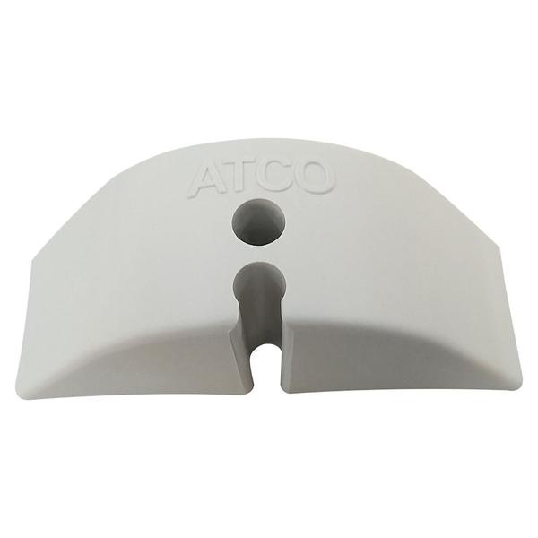 Calço para Telha Ondulada PP 17,7cmx5cmx10mm Branco - Atco Imagem de Calço para Telha Ondulada PP 17,7cmx5cmx10mm Branco