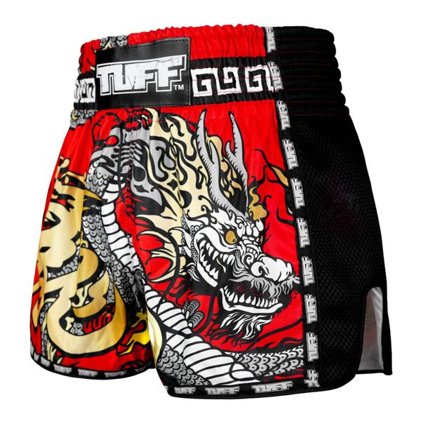 Imagem de Calções de Muay Thai Tuff Sport Retro Classic Slim Boxing