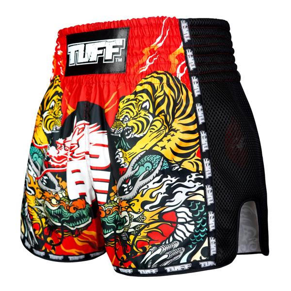 Imagem de Calções de Muay Thai Tuff Sport Retro Classic Slim Boxing