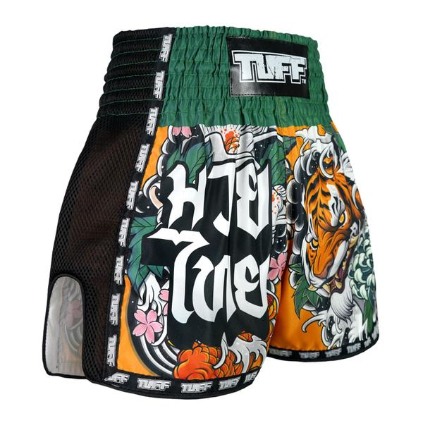 Imagem de Calções de Muay Thai Tuff Sport Retro Classic Slim Boxing