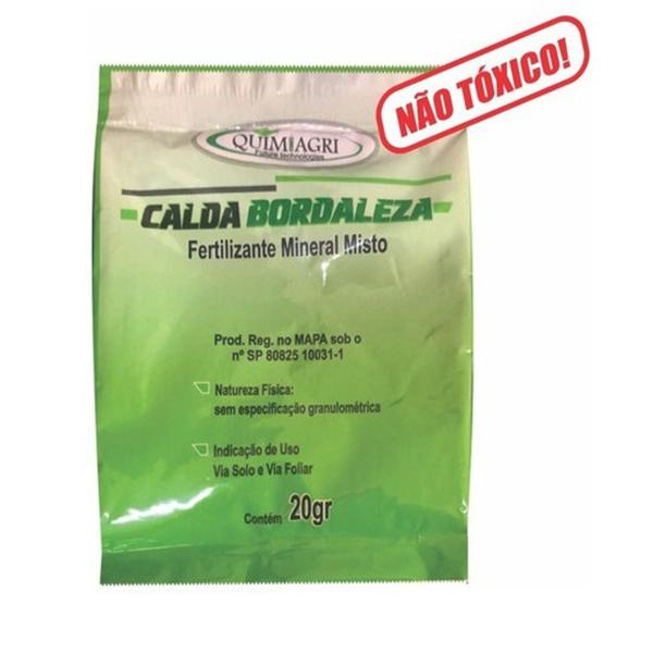 Imagem de Calda Bordaleza 20g Original Quimiagri - Kit 3 Unidades.