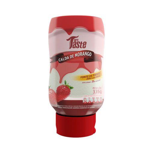 Calda de Morango zero calorias - Mrs Taste Imagem de Calda de Morango zero calorias - Mrs Taste