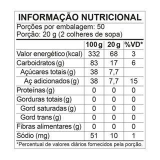 Imagem de Calda Fini Cobertura Para Sorvetes e Sobremesas Beijos 1kg