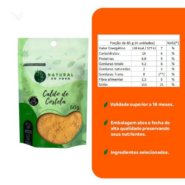 Imagem de Caldo de Costela 50g Refinado Premium Perfeito para Pratos Gourmet