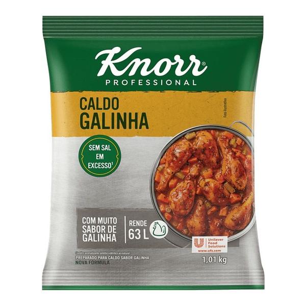Caldo Em Pó Galinha Knorr Mais Sabor Pacote 1,01kg Imagem de Caldo Em Pó Galinha Knorr Mais Sabor Pacote 1,01kg