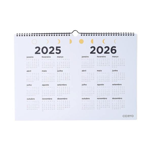 Imagem de Calendario De Parede Cicero 2025 Astral A3