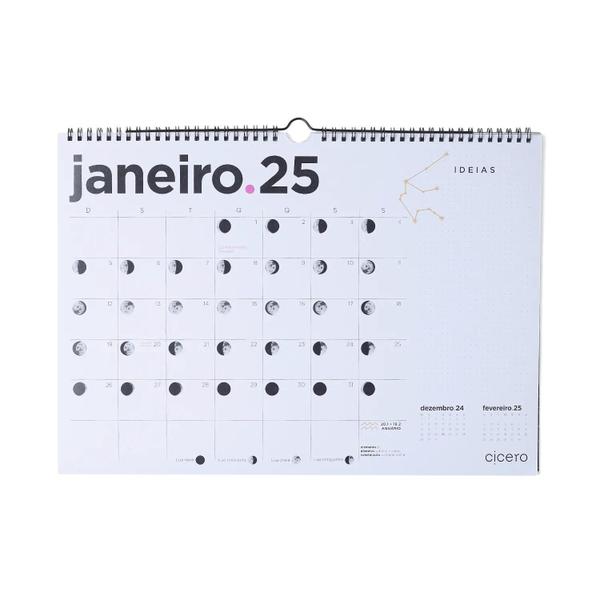 Imagem de Calendario De Parede Cicero 2025 Astral A3