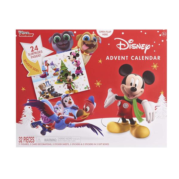 Imagem de Calendário do Advento Disney Junior 2021 - 32 Figuras e Adesivos