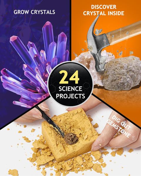 Imagem de Calendário do Advento Japace Science 2024 com 24 experimentos para crianças de 8 a 12 anos