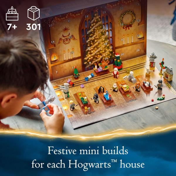 Imagem de Calendário do Advento LEGO Harry Potter 2024 com 7 minifiguras