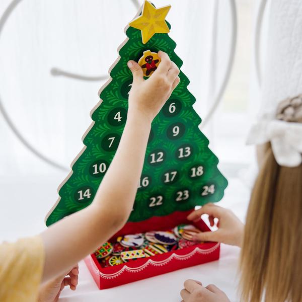 Imagem de Calendário do Advento Melissa & Doug Magnetic Christmas Tree 2022