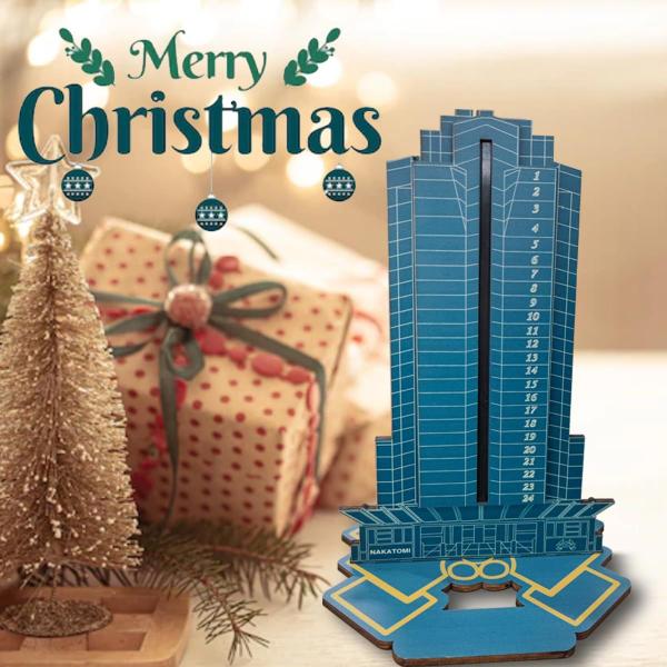 Imagem de Calendário do Advento Nakatomi Plaza Die Hard 2024 - Presente de Natal