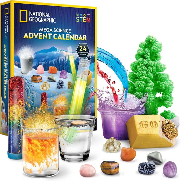 Imagem de Calendário do Advento National Geographic Science Kit & Rock 2024