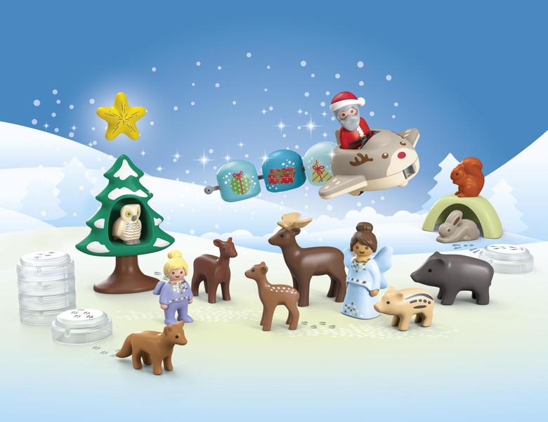 Imagem de Calendário do Advento Playmobil Junior Snowy Christmas 1+ Years