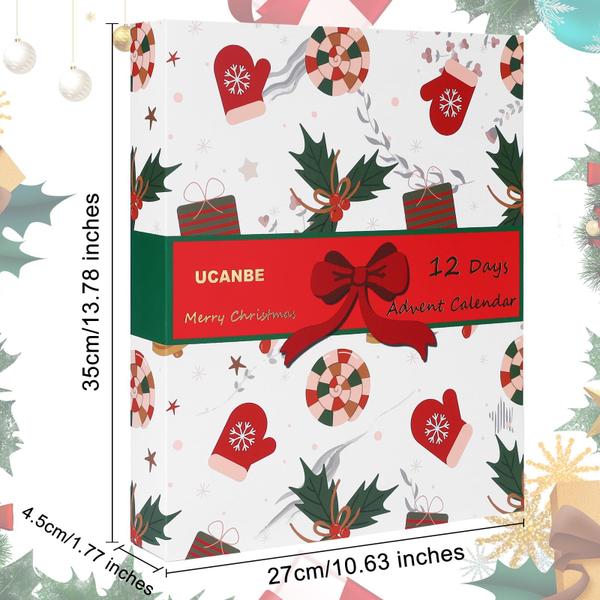 Calendário do Advento UCANBE 2024 com 12 produtos de maquiagem para o Natal Imagem de Calendário do Advento UCANBE 2024 com 12 produtos de maquiagem para o Natal