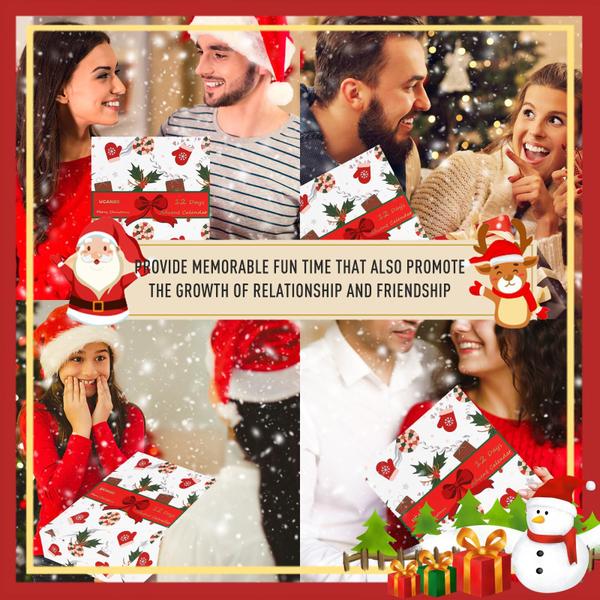 Calendário do Advento UCANBE 2024 com 12 produtos de maquiagem para o Natal Imagem de Calendário do Advento UCANBE 2024 com 12 produtos de maquiagem para o Natal