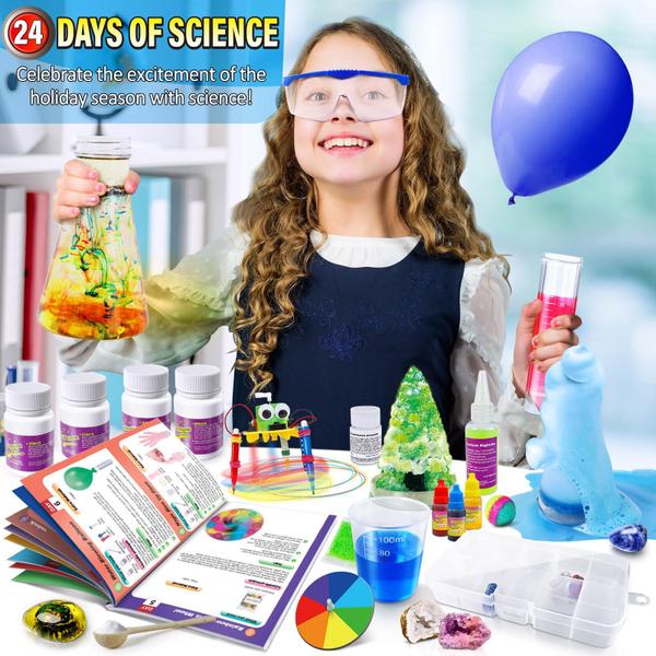 Imagem de Calendário do Advento UNGLINGA Science Experiments 2024 Kids