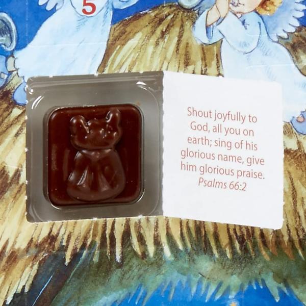 Imagem de Calendário do Advento Vermont Christmas Company Nativity Chocolate