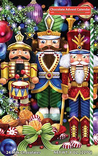 Imagem de Calendário do Advento Vermont Christmas Company Nutcrackers Chocol