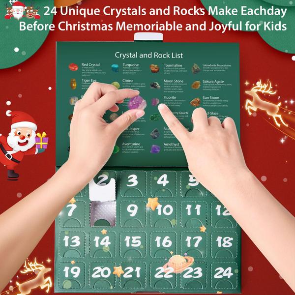 Imagem de Calendário do Advento Witmelt Crystal 2024 com Crystal & Rocks exclusivos