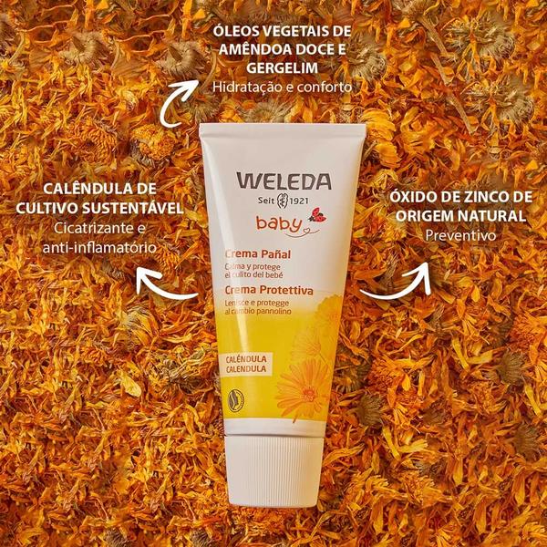 Imagem de Calêndula Baby & Child Weleda Creme Contra Assadura com 75ml