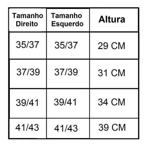 Imagem de Calha Afo Flexível Ortopédica Pés Caídos Dilepé