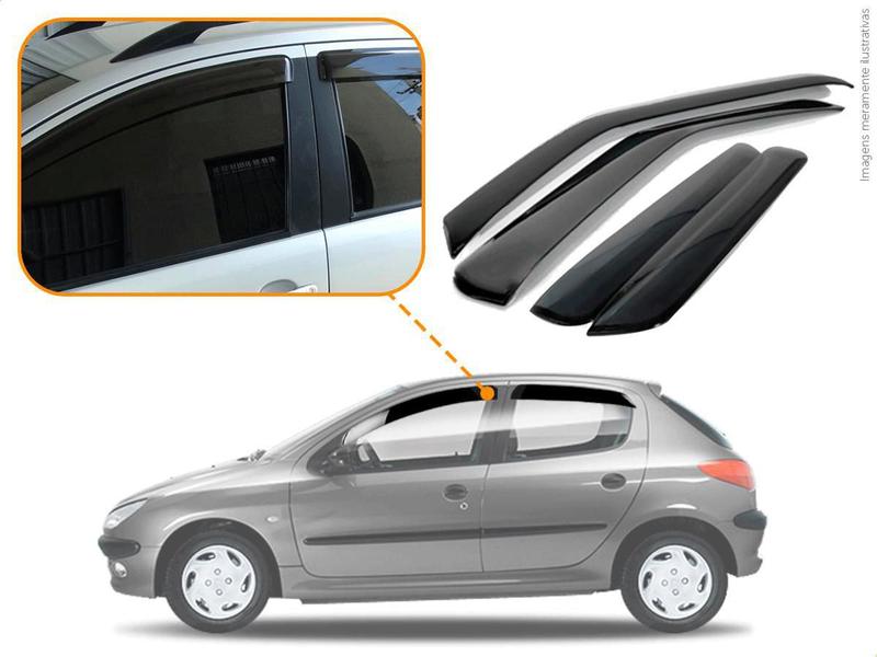 Imagem de Calha Chuva Peugeot 207 2009 2010 2011 2012 2013 2014 2015