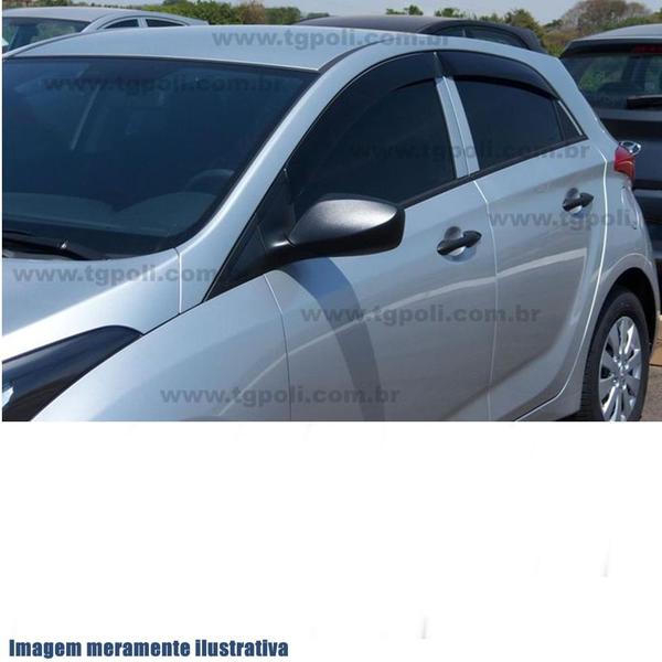 Imagem de Calha de Chuva 4 Portas Hyundai HB20 Hatch 2012 até 2018