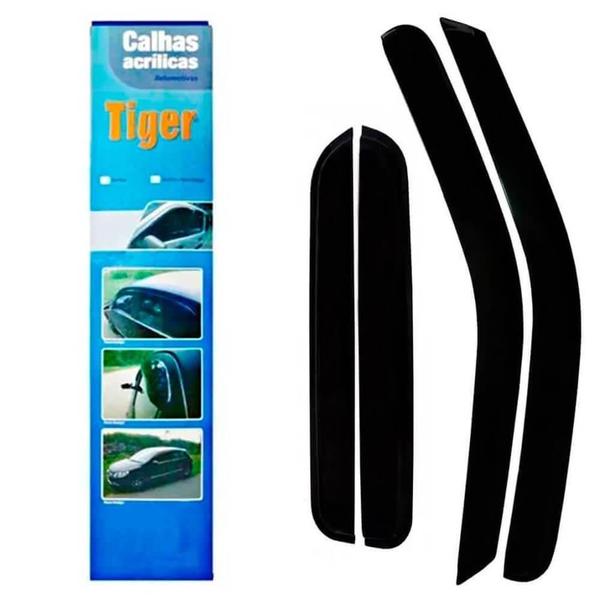 Imagem de Calha de Chuva Acrílica Ecosport 2003 a 2012 4 Portas Tiger