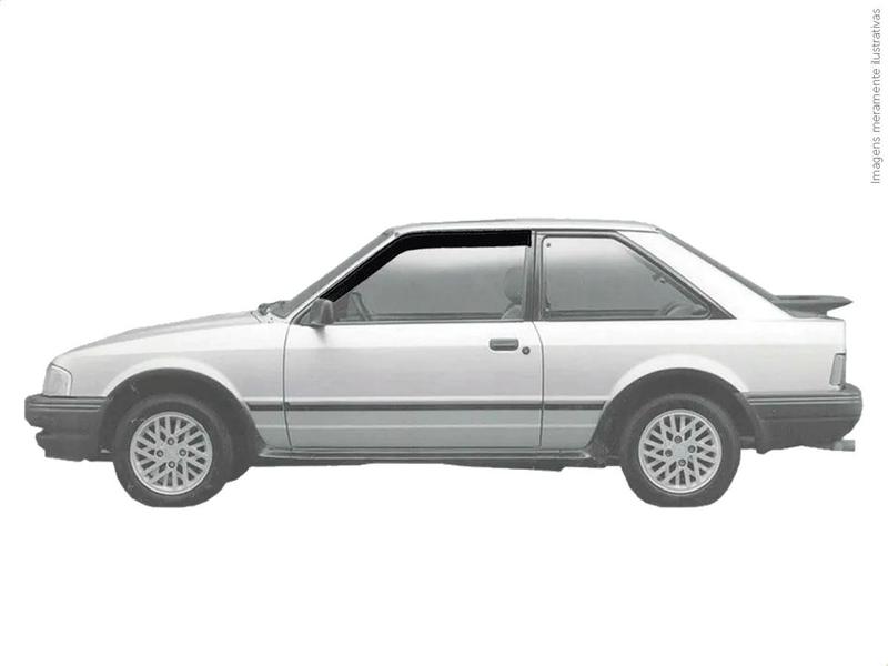 Imagem de Calha de Chuva Ford Escort Hobby 1984 1985 a 1994 1995 1996