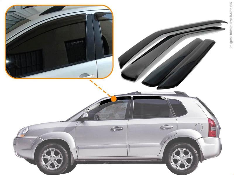 Imagem de Calha De Chuva Hyundai Tucson 2004 2006 2009 2012 2015 2016