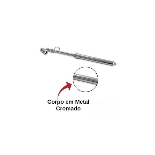 Imagem de Calibrador de Pressão Profissional Manual de Pneu - Worker