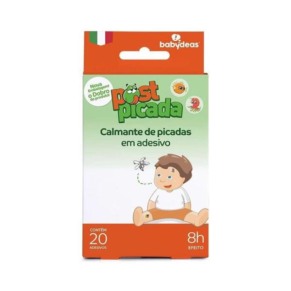 Imagem de Calmante de Picadas em Adesivo Babydeas - 20 Unidades