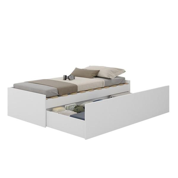 Imagem de Cama 3 Em 1 Com Bau Branco - Foscarini