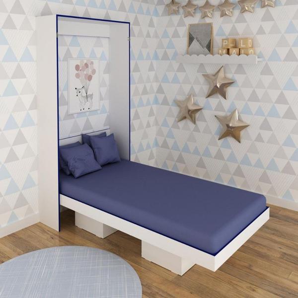 Cama Articulada Infantil com 2 Nichos CM8015 Tecno Mobili - Tecnomobili Imagem de Cama Articulada Infantil com 2 Nichos CM8015 Tecno Mobili