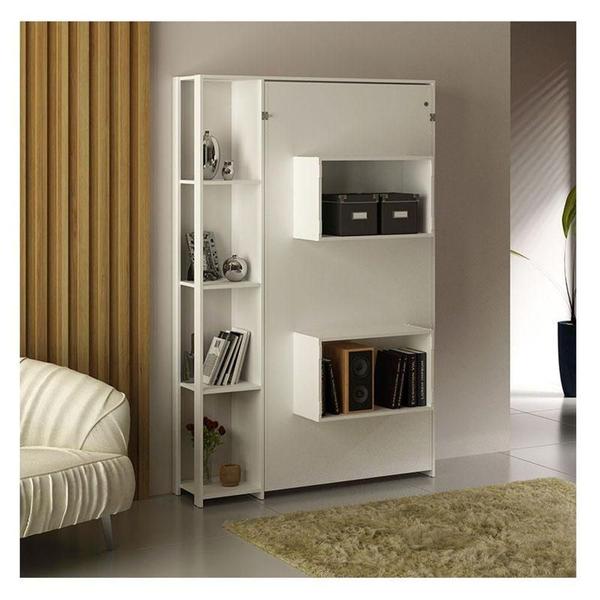 Imagem de Cama Articulada Solteiro Ambiente Cm8013 Branco - Tecnomobili