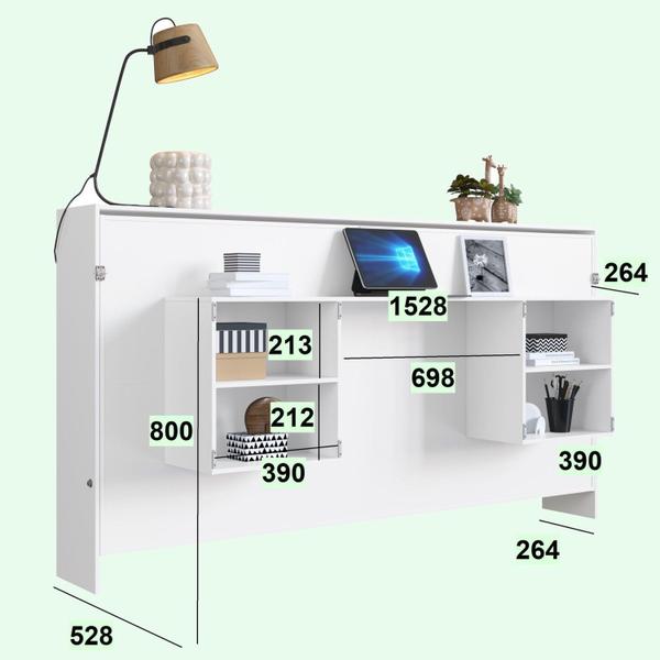 Imagem de Cama Articulável Horizontal Solteiro Multifuncional Latino