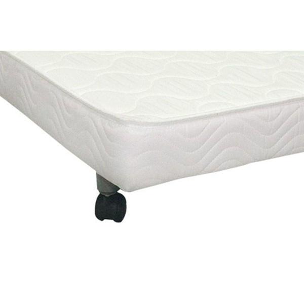 Imagem de Cama Auxiliar D28 Bordado White Solteiro - 79x171x11 - Ortobom