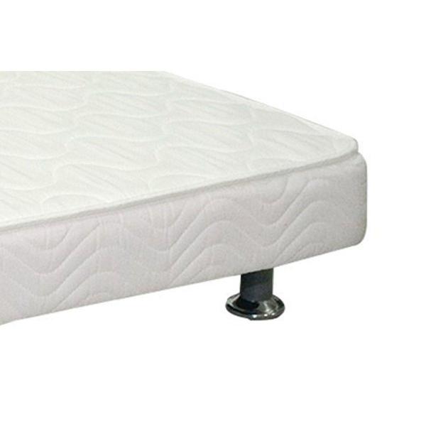 Imagem de Cama Auxiliar D28 Solteiro Bordado White (79x171x11) - Ortobom