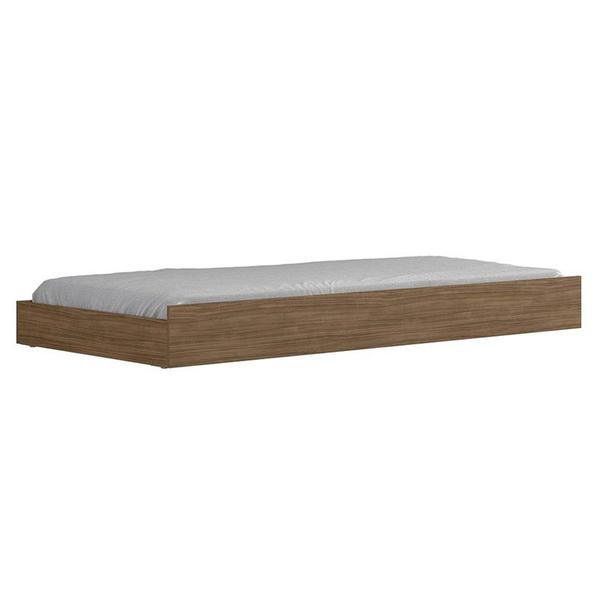 Cama Auxiliar Plus Jatobá - PR Móveis Imagem de Cama Auxiliar Plus Jatobá - PR Móveis