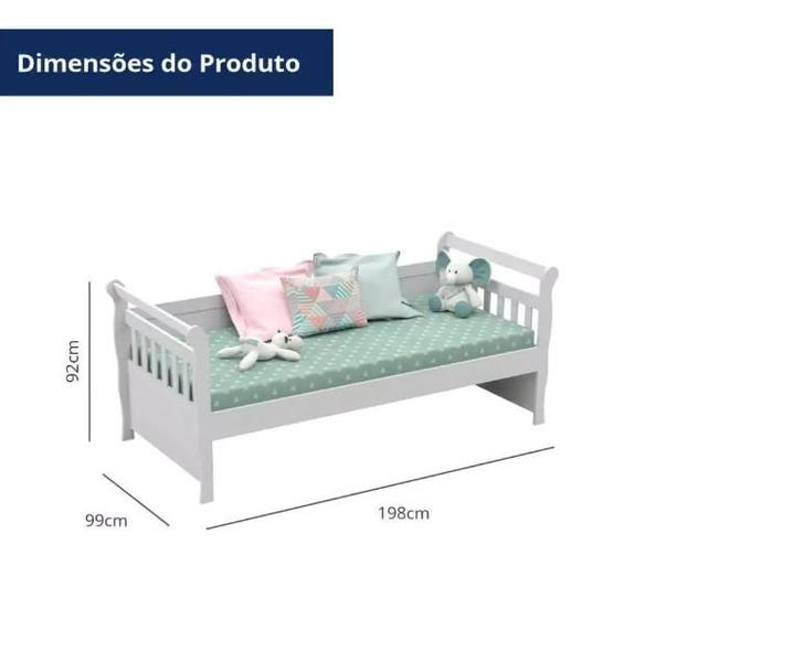 Imagem de Cama Babá Com Cama Auxiliar Júlia Carolina Baby