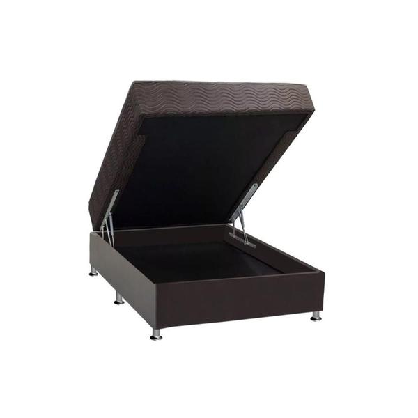 Cama Baú Conjugado Solteiro: Colchão Ortopédico Triuno (88x188x54) Ortobom Imagem de Cama Baú Conjugado Solteiro: Colchão Ortopédico Triuno (88x188x54) Ortobom