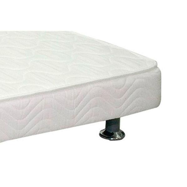 Imagem de Cama Box Baú c/Auxiliar Solteiro Universal Courano White   (88x188) - Ortobom