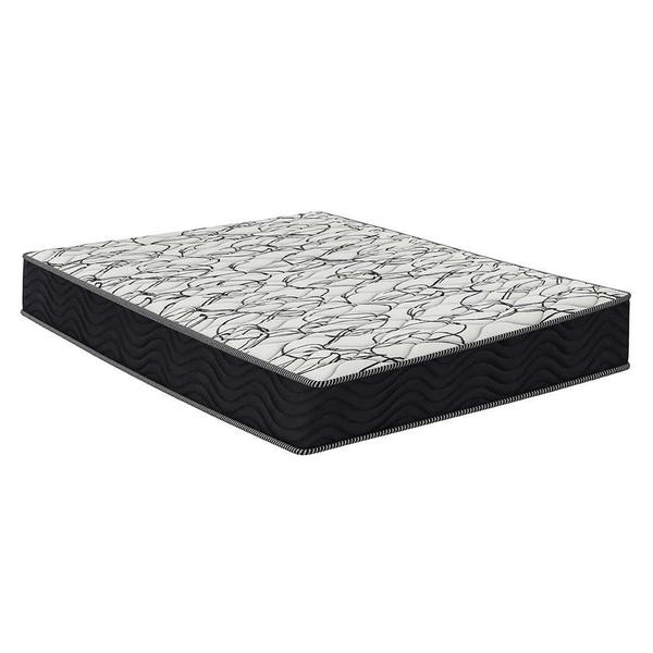 Imagem de Cama Box Baú Casal Preto + Colchão De Espuma D45 - Ortobom - Airtech 150 60x138x188cm